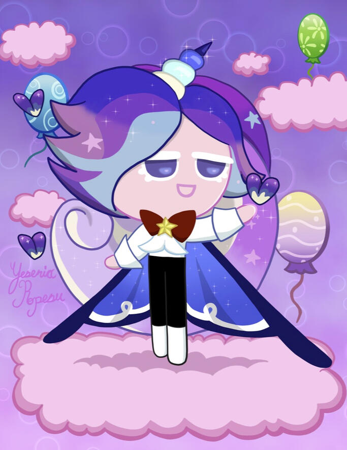 Cream Unicorn Cookie